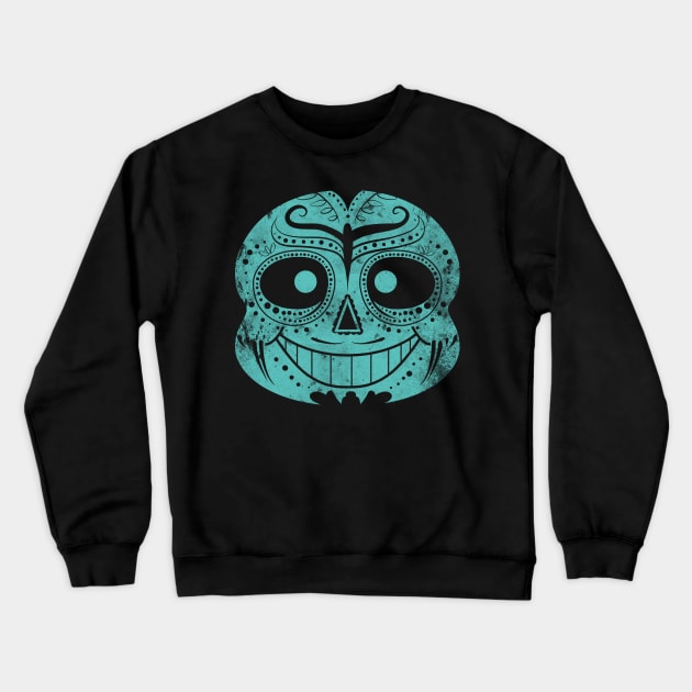 Dia de los Sans Skull Crewneck Sweatshirt by GusDynamite